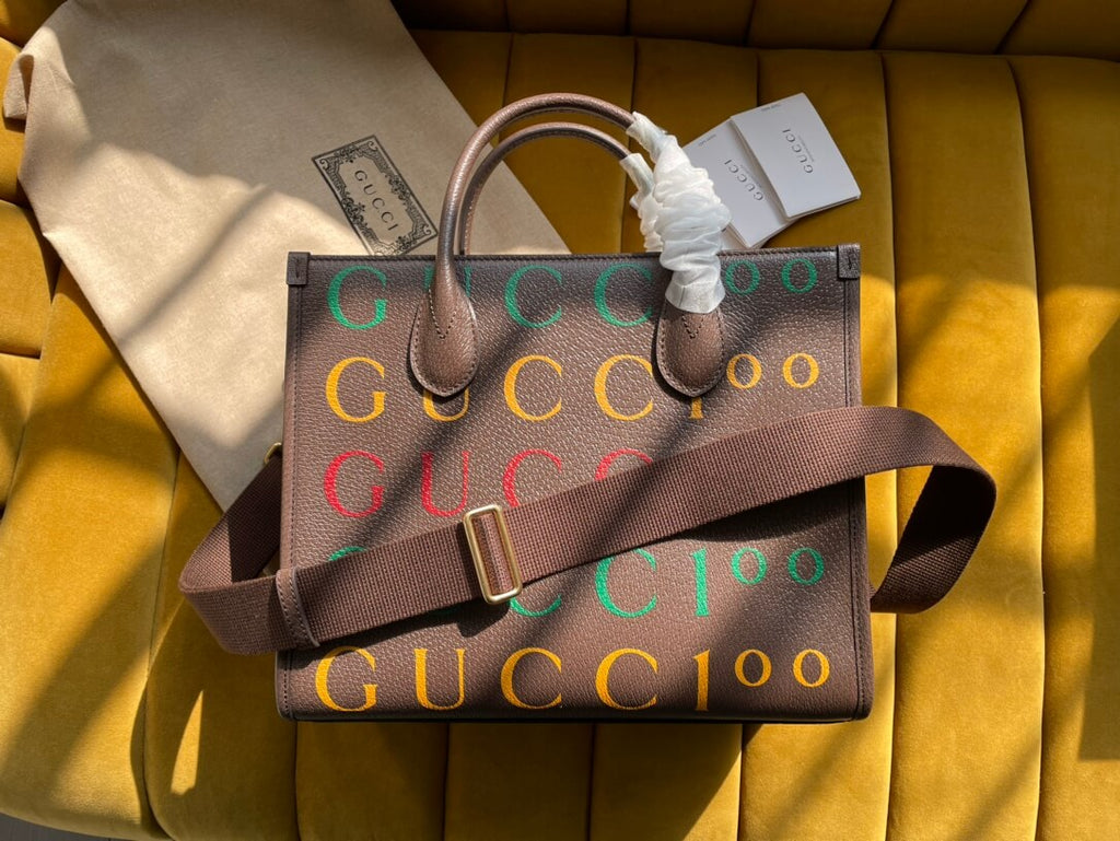 Gucci Small Tote Bag 680956 Dark Coffee