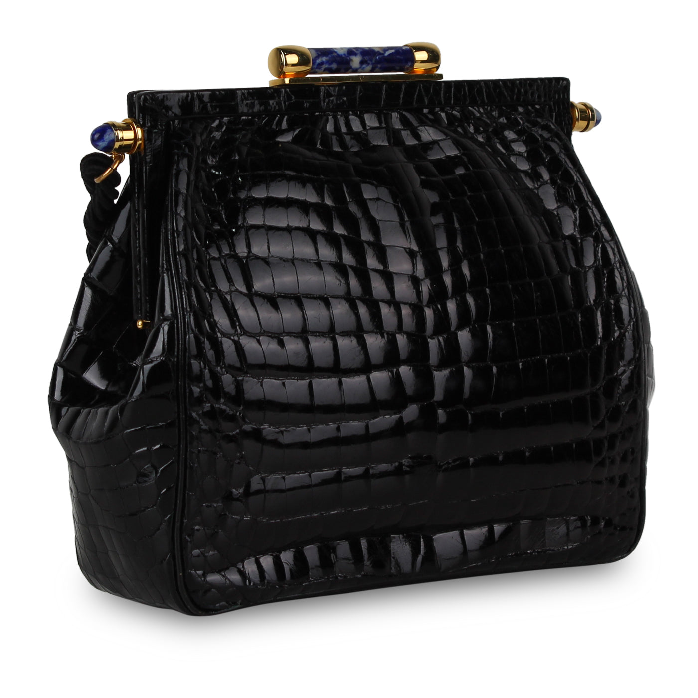 Vintage Croc Crossbody Bag