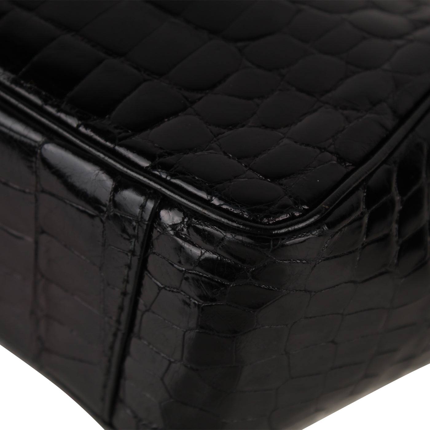 Vintage Croc Crossbody Bag