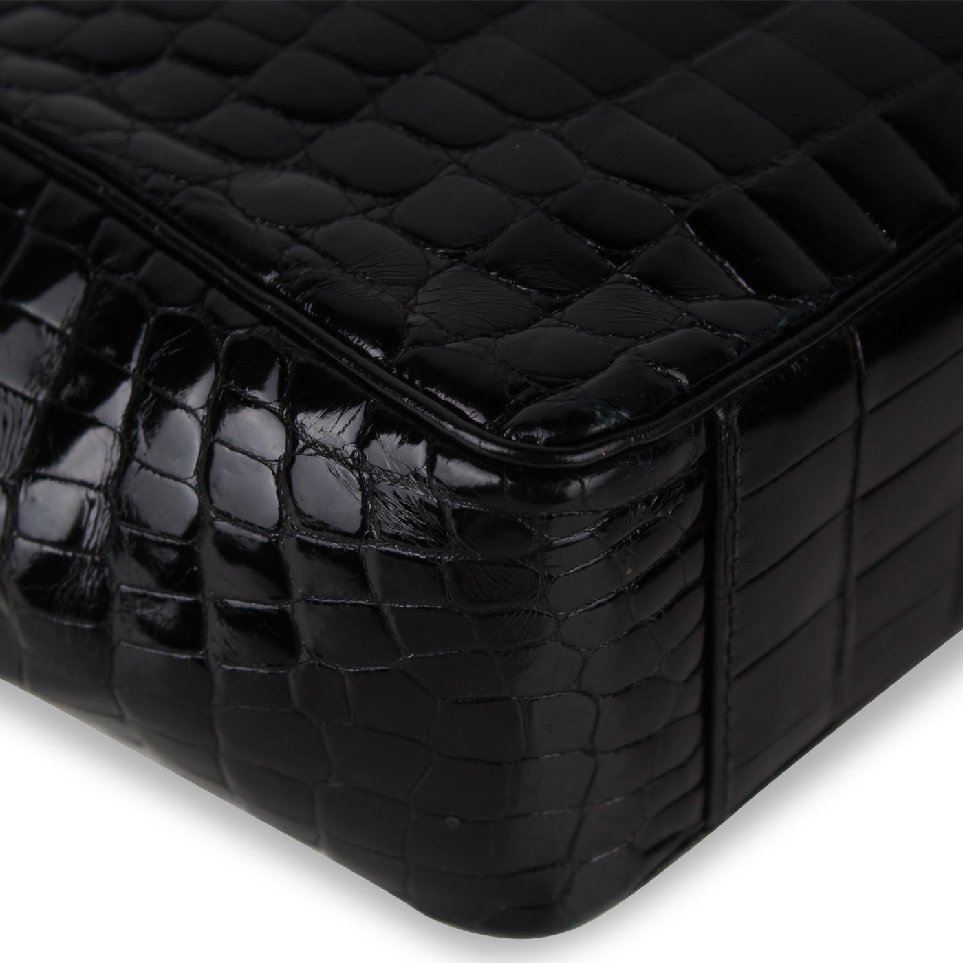 Vintage Croc Crossbody Bag