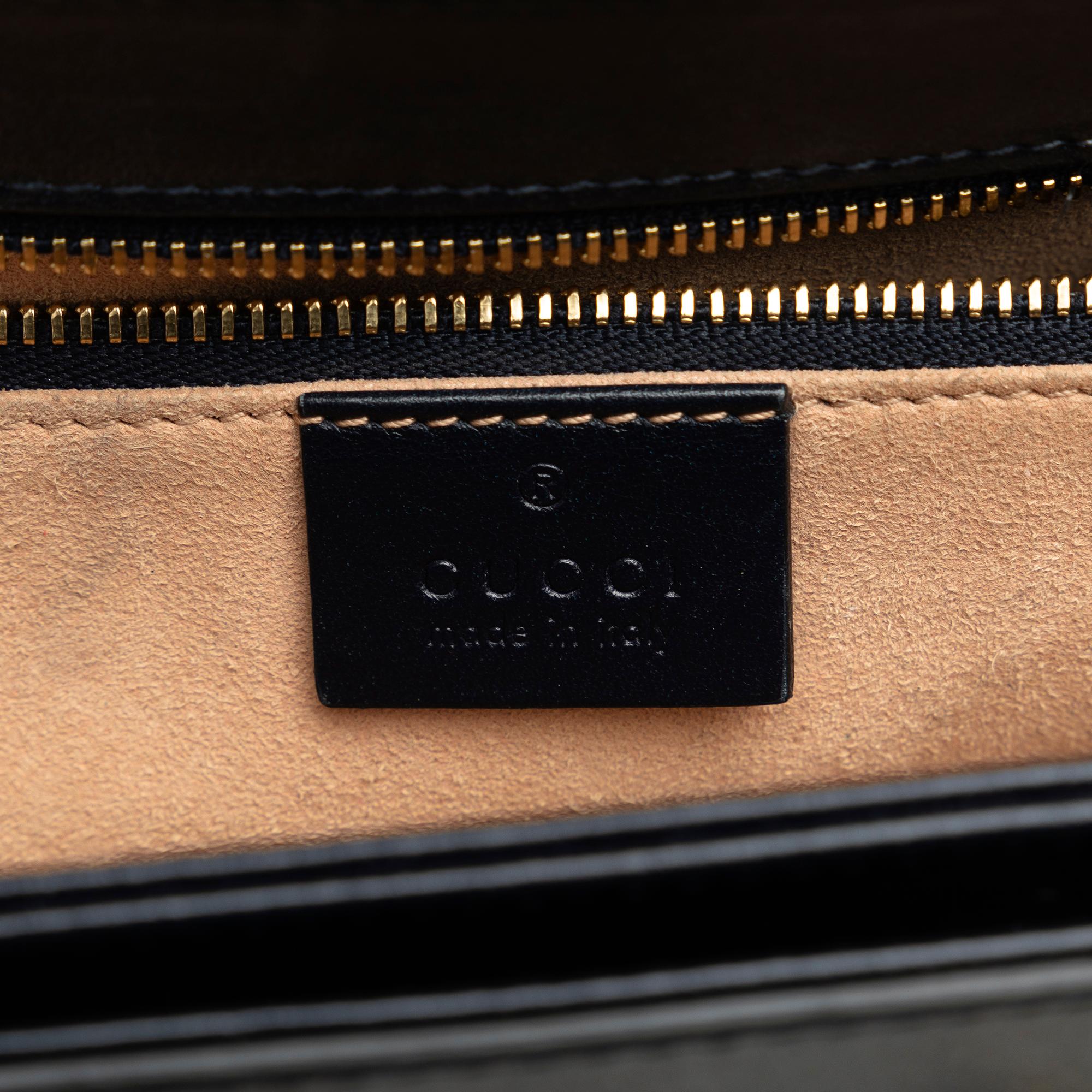 Gucci 1955 Horsebit Web Shoulder Bag (SHG-K3r9Rb)