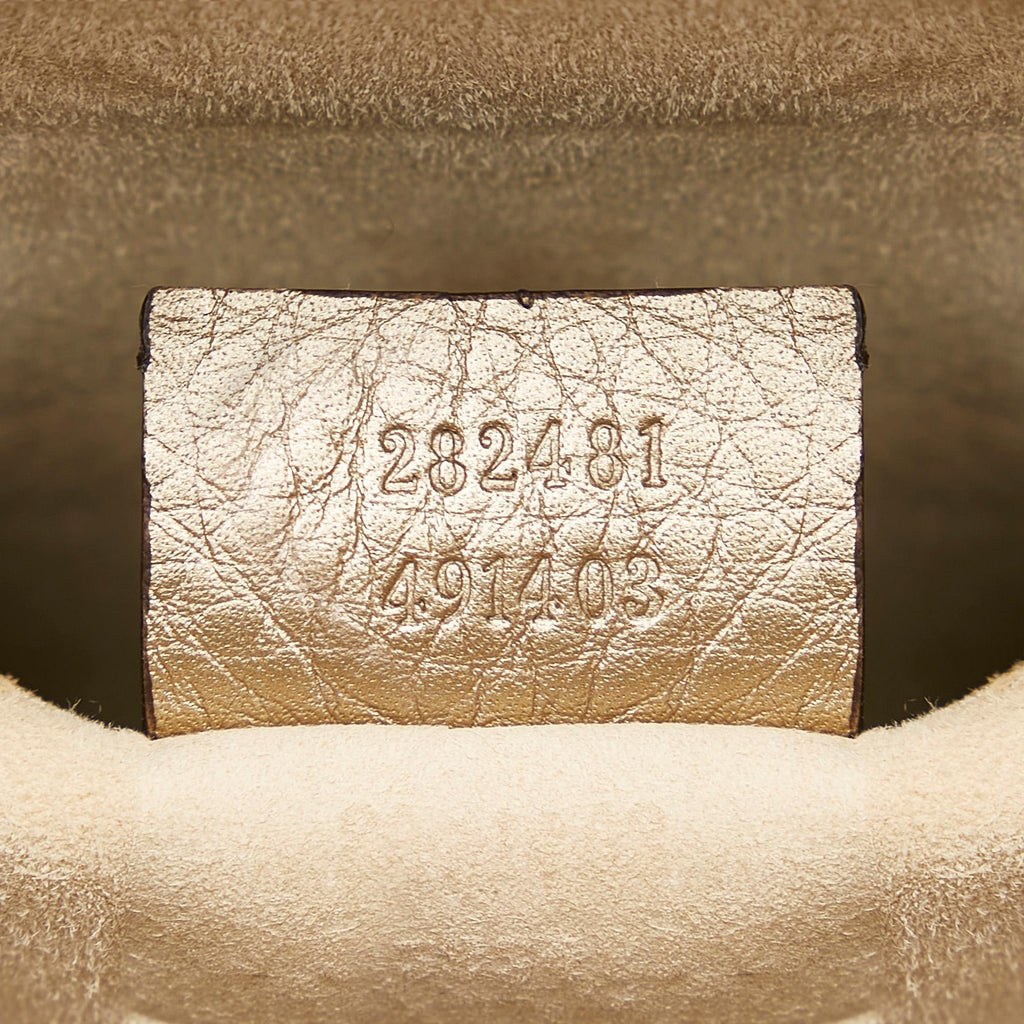 Gucci 1973 Leather Handbag (SHG-24397)