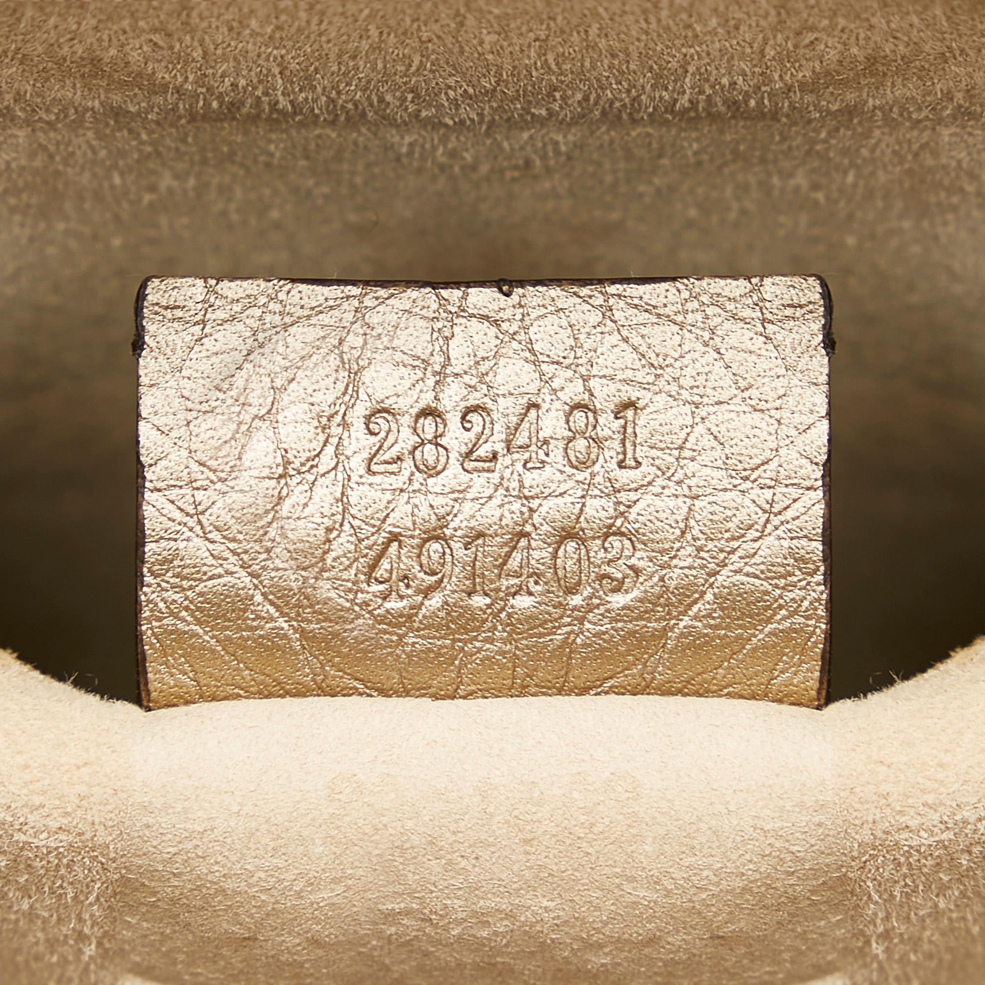Gucci 1973 Leather Handbag (SHG-24397)