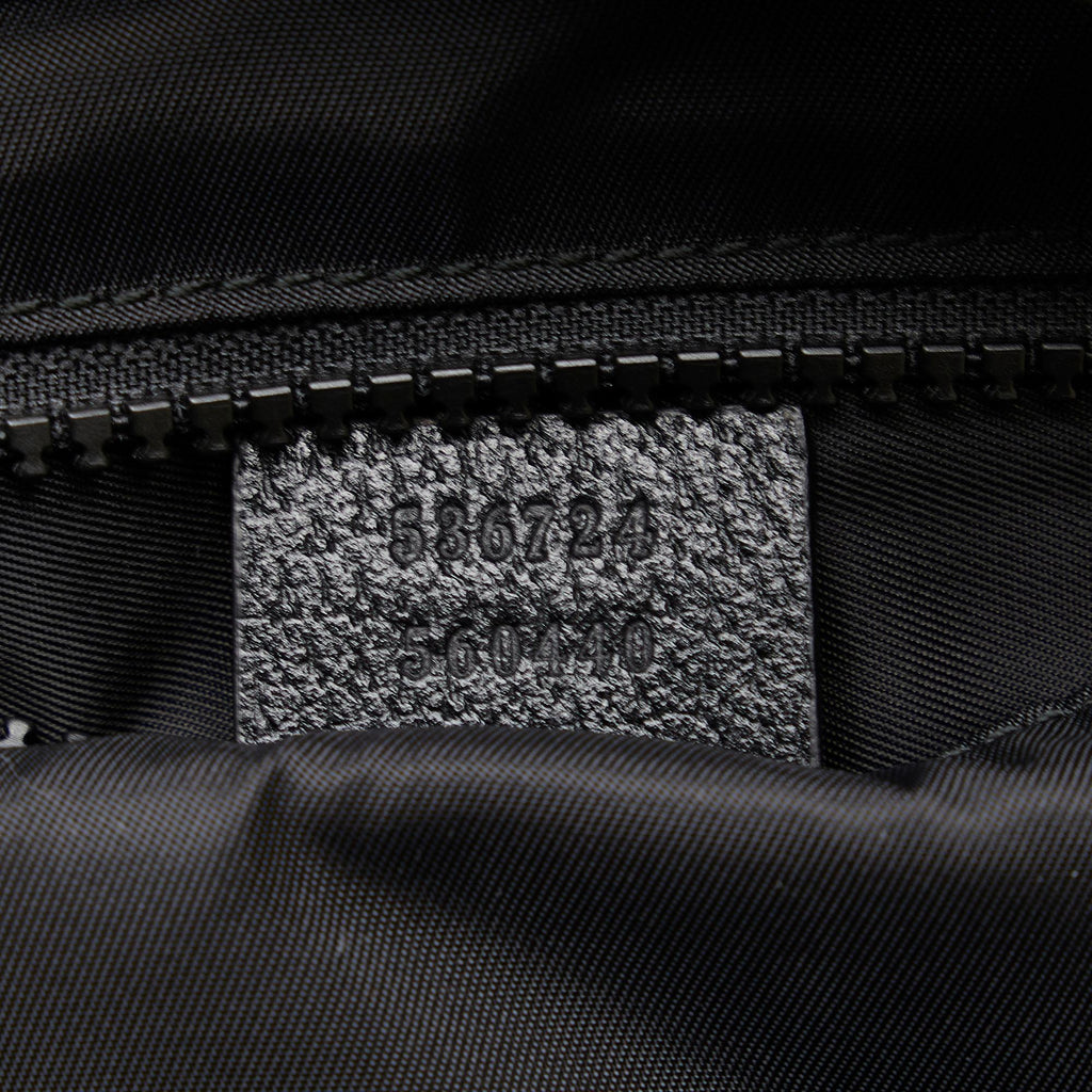 Gucci 80's Patch Tenebre GG Nylon Backpack (SHG-fOclzO)