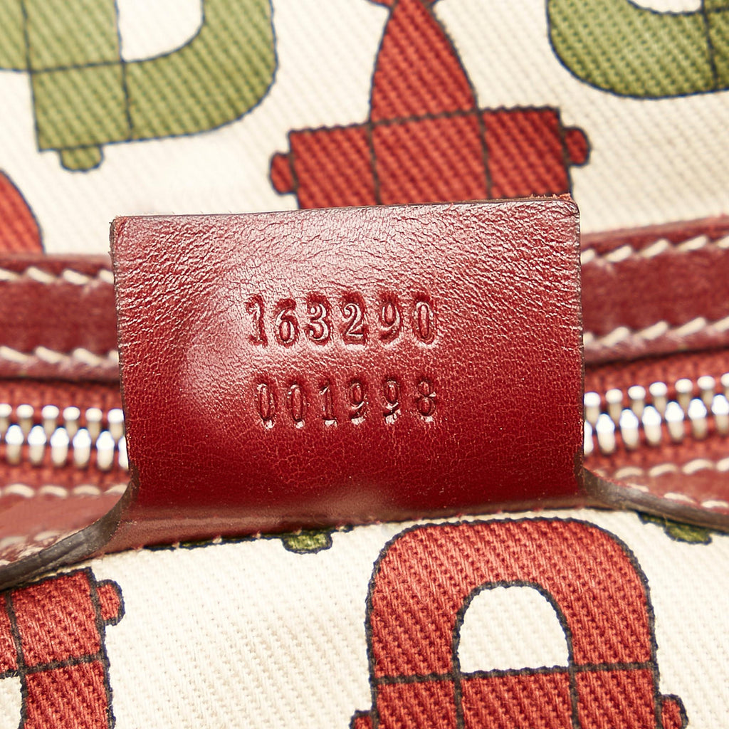 Gucci 85th Anniversary Guccissima Leather Boston Bag (SHG-28051)