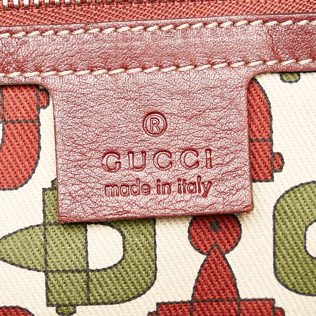 Gucci 85th Anniversary Guccissima Leather Boston Bag (SHG-28051)