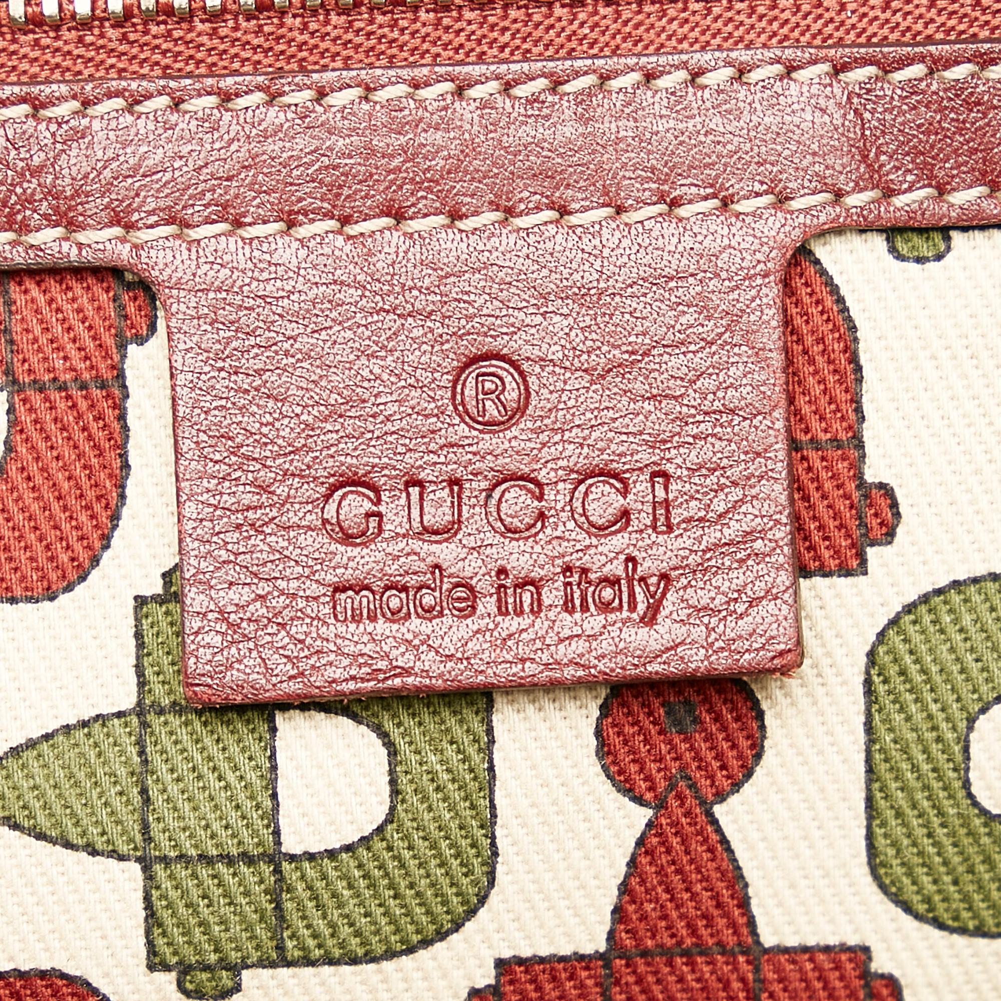 Gucci 85th Anniversary Guccissima Leather Boston Bag (SHG-28051)