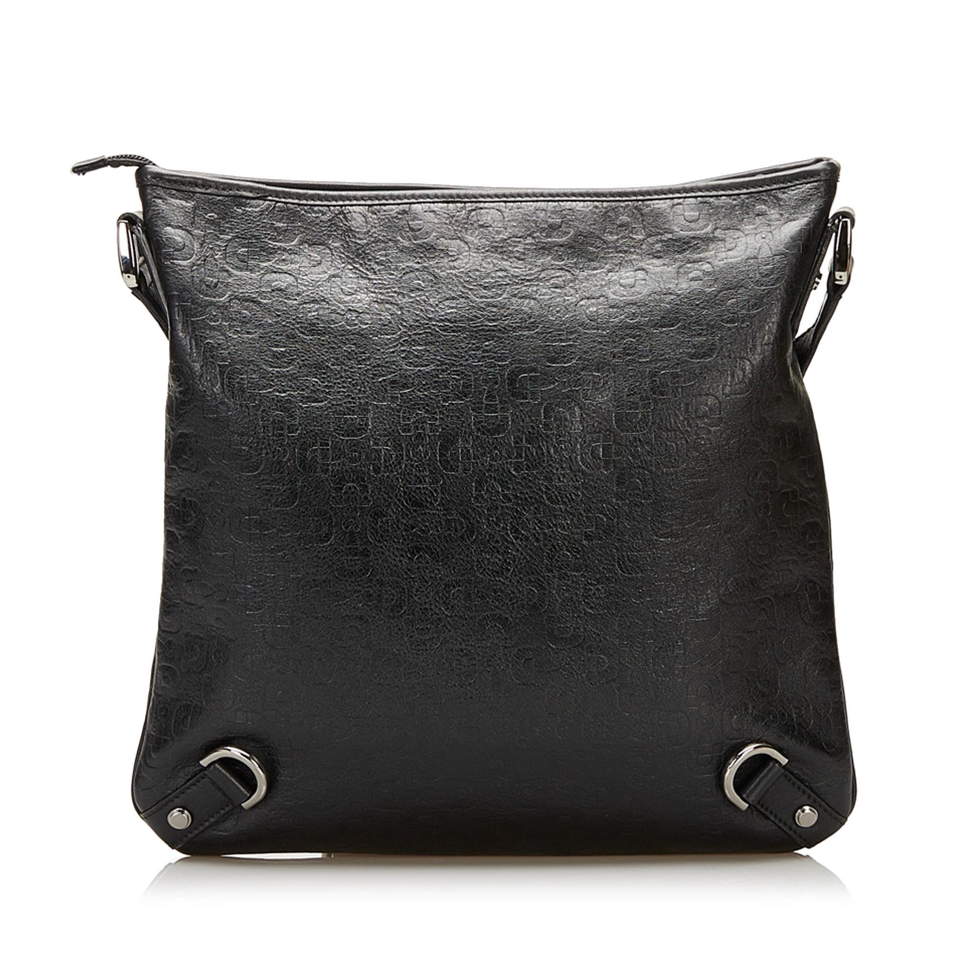 Gucci Abbey D-Ring Embossed  Horsebit Crossbody (SHG-35354)