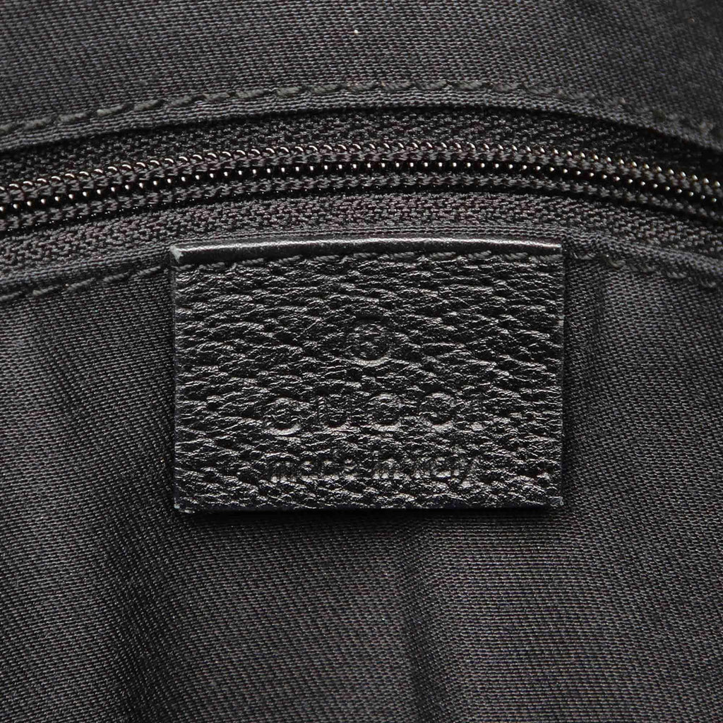 Gucci Abbey-D Ring Leather Handbag (SHG-22400)
