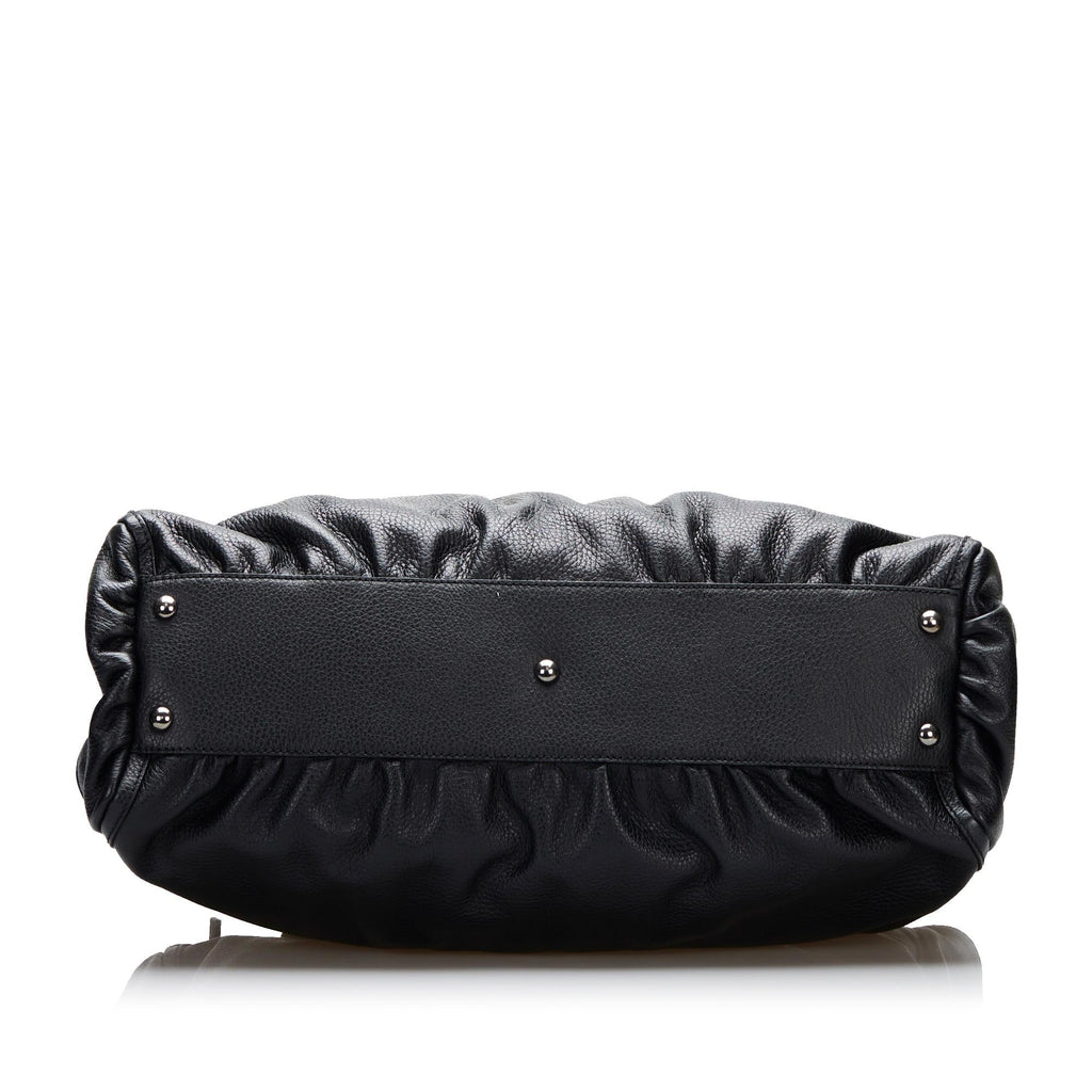 Gucci Abbey D-Ring Leather Handbag (SHG-ZhBXOb)