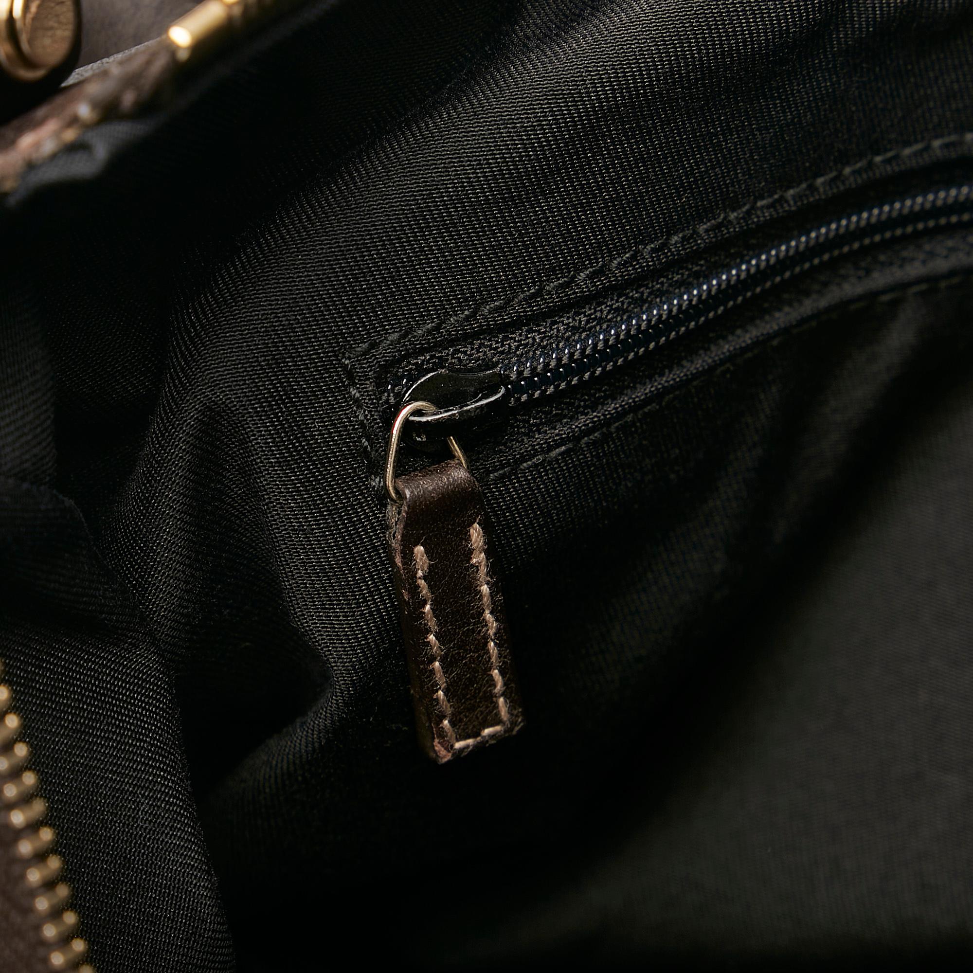 Gucci Abbey D-Ring Leather Shoulder Bag (SHG-34346)