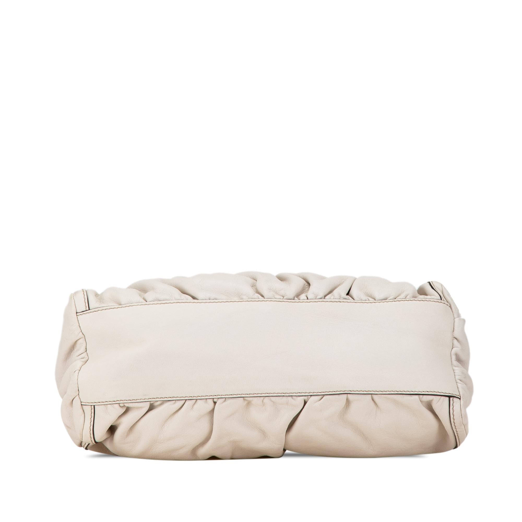 Gucci Abbey D-Ring Leather Shoulder Bag (SHG-TpZLhT)