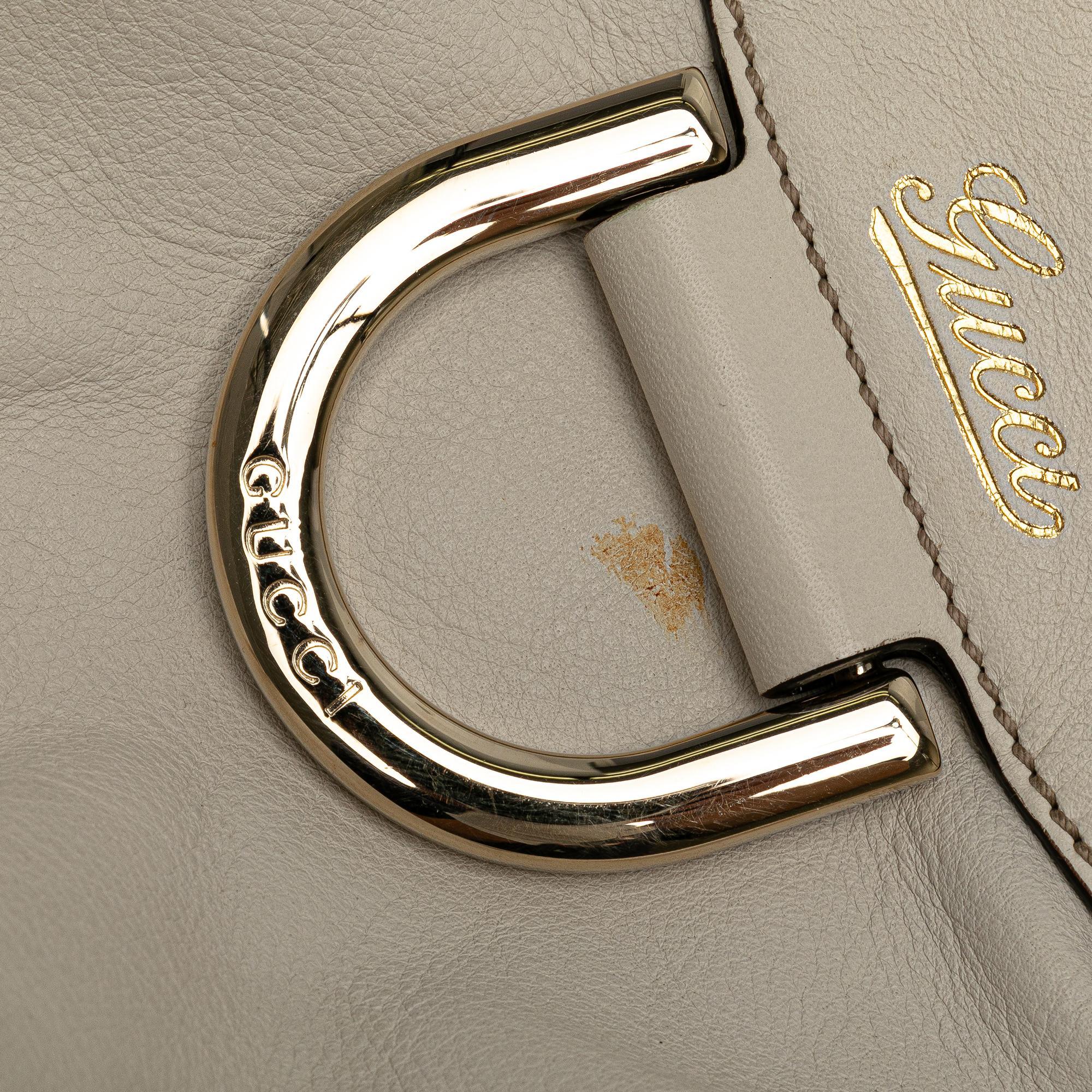 Gucci Abbey D-Ring Leather Shoulder Bag (SHG-TpZLhT)