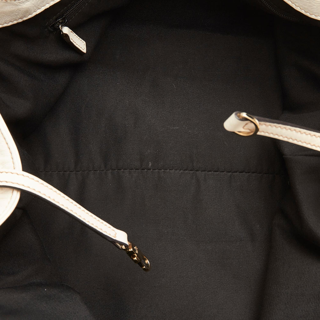 Gucci Abbey D-ring Leather Shoulder Bag (SHG-25133)