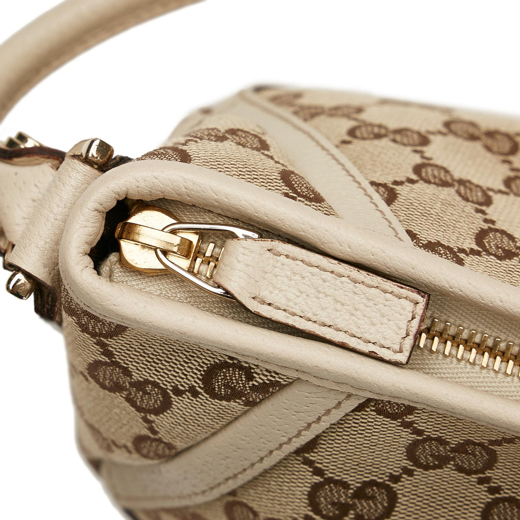 Gucci Abbey GG Canvas Baguette (SHG-37192)