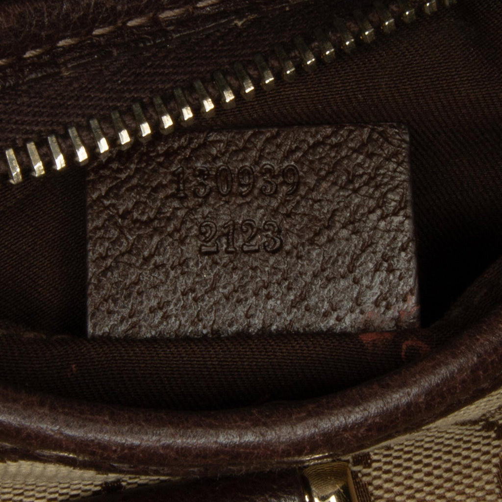 Gucci Abbey GG Canvas Baguette (SHG-1o7xzY)