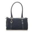 Gucci Abbey Gucci Canvas Boston Bag (SHG-32698)