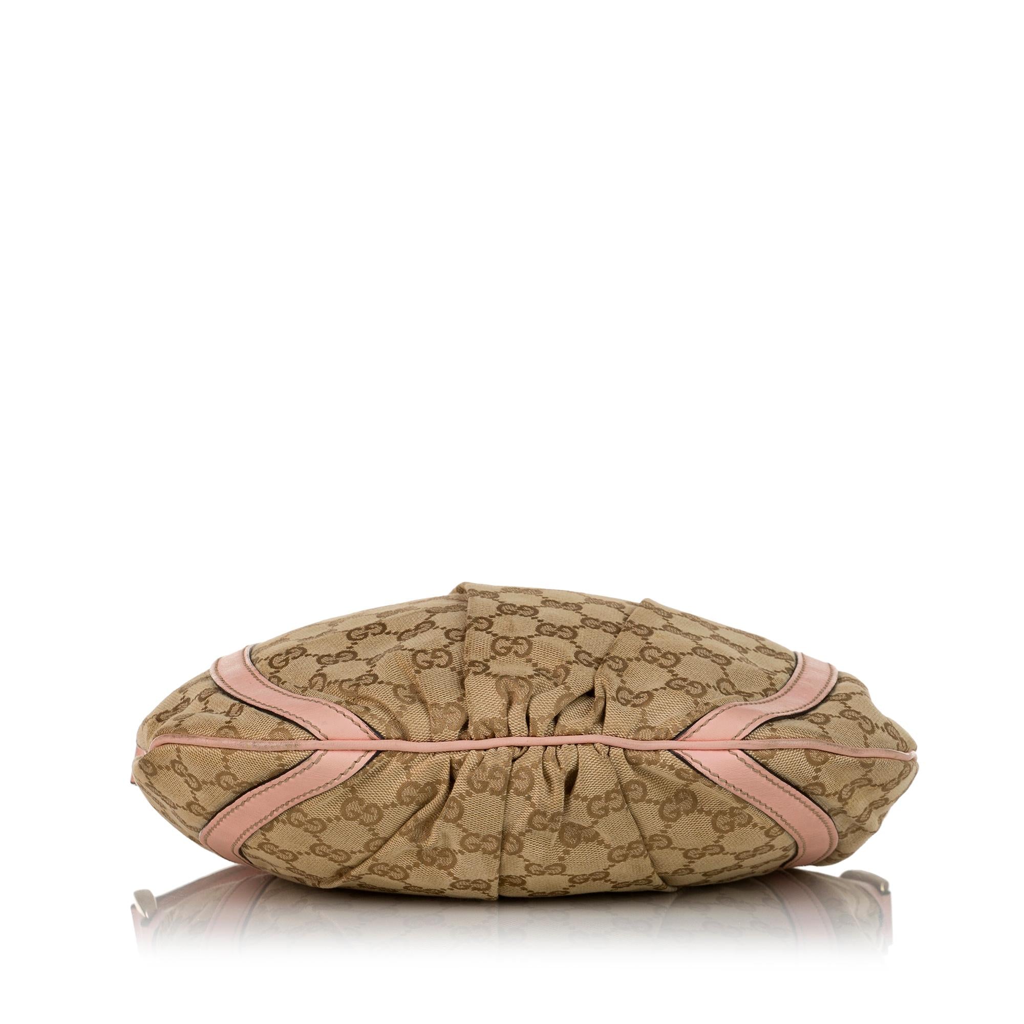 Gucci Abbey GG Canvas Crossbody (SHG-35126)
