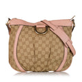 Gucci Abbey GG Canvas Crossbody (SHG-35126)