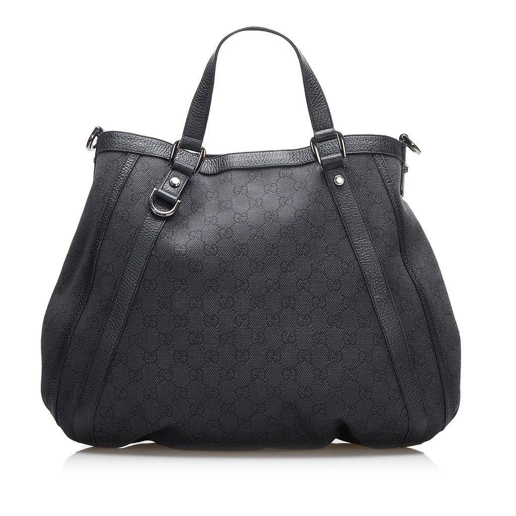 Gucci Abbey GG Canvas Satchel (SHG-R2bVjk)