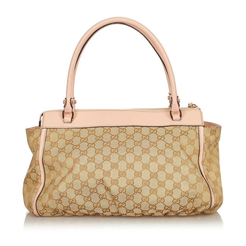 Gucci Abbey Gucci Canvas Shoulder Bag (SHG-24939)