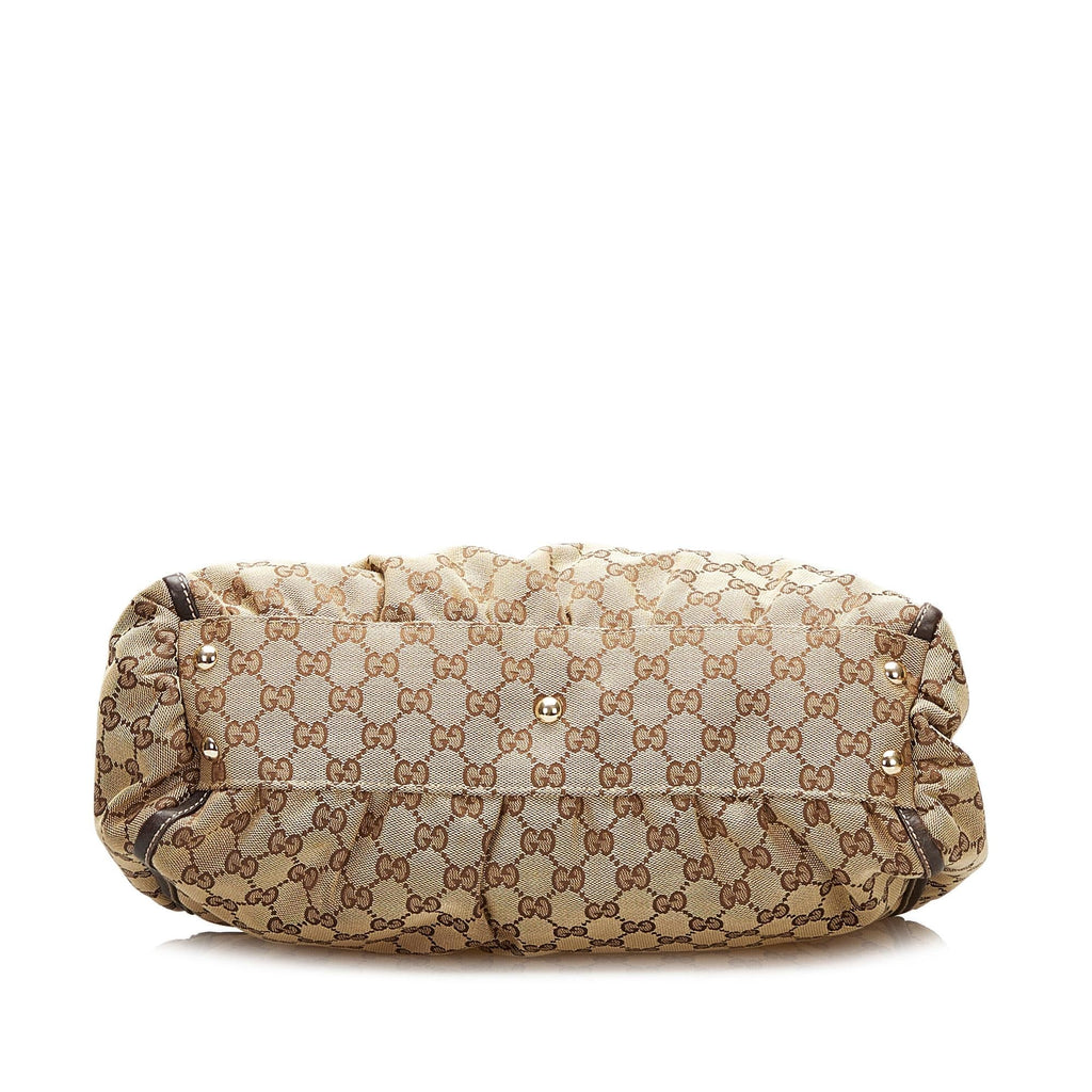 Gucci Abbey GG Canvas Shoulder Bag (SHG-35422)