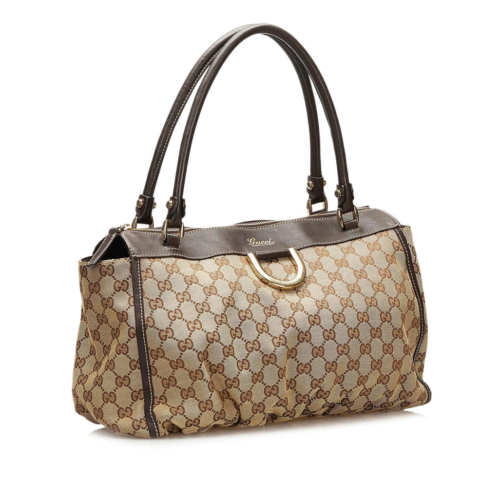 Gucci Abbey GG Canvas Shoulder Bag (SHG-35422)