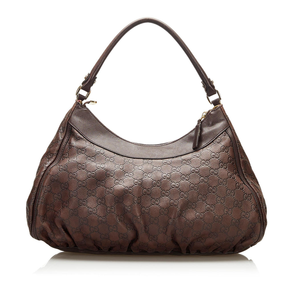 Gucci Abbey Guccissima Shoulder Bag (SHG-35176)