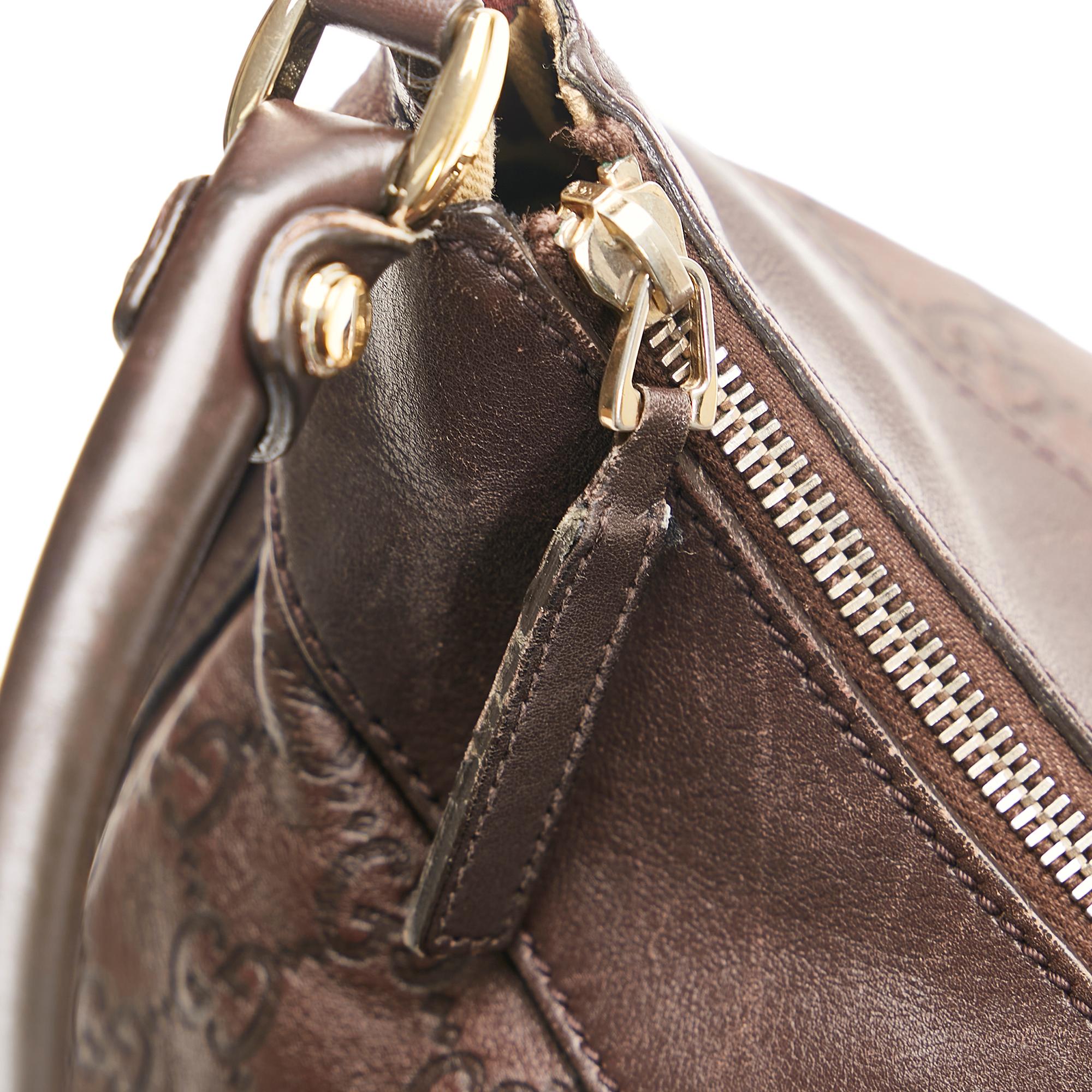 Gucci Abbey Guccissima Shoulder Bag (SHG-35176)