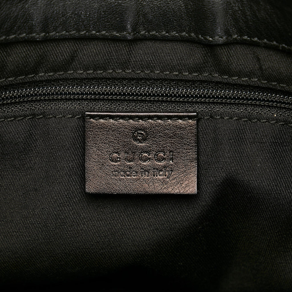 Gucci Abbey Leather Shoulder Bag (SHG-31858)