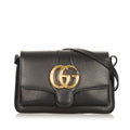 Gucci Arli Leather Crossbody Bag (SHG-25155)