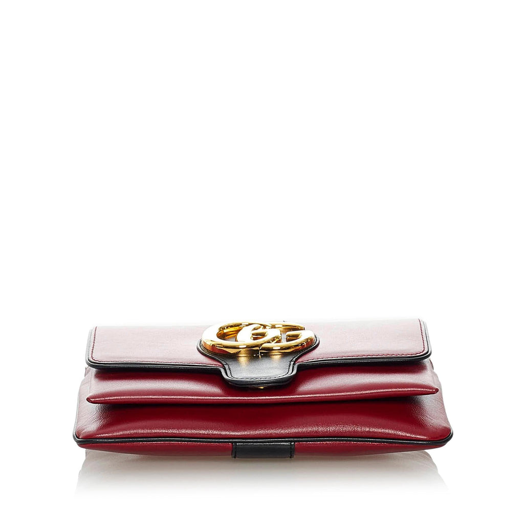 Gucci Arli Leather Crossbody Bag (SHG-28471)