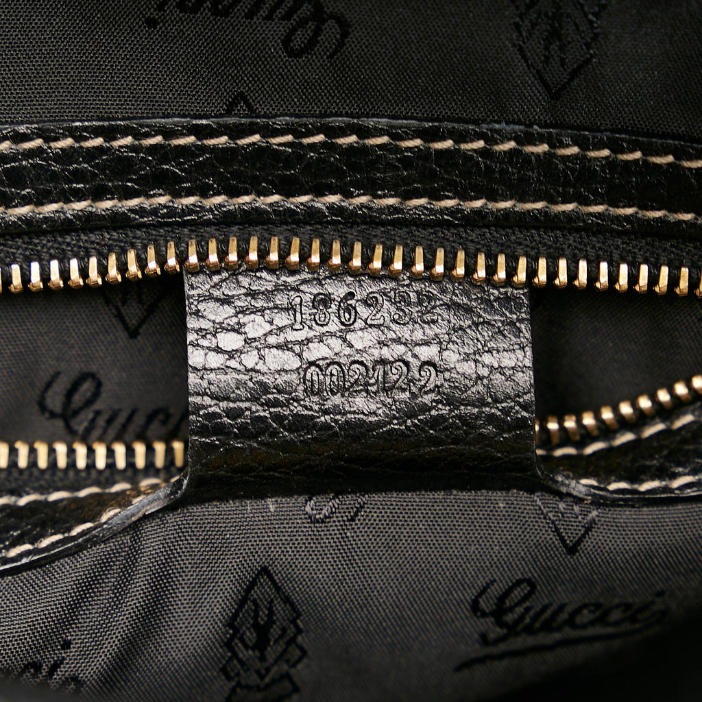 Gucci Aviatrix Leather Boston Bag (SHG-35967)