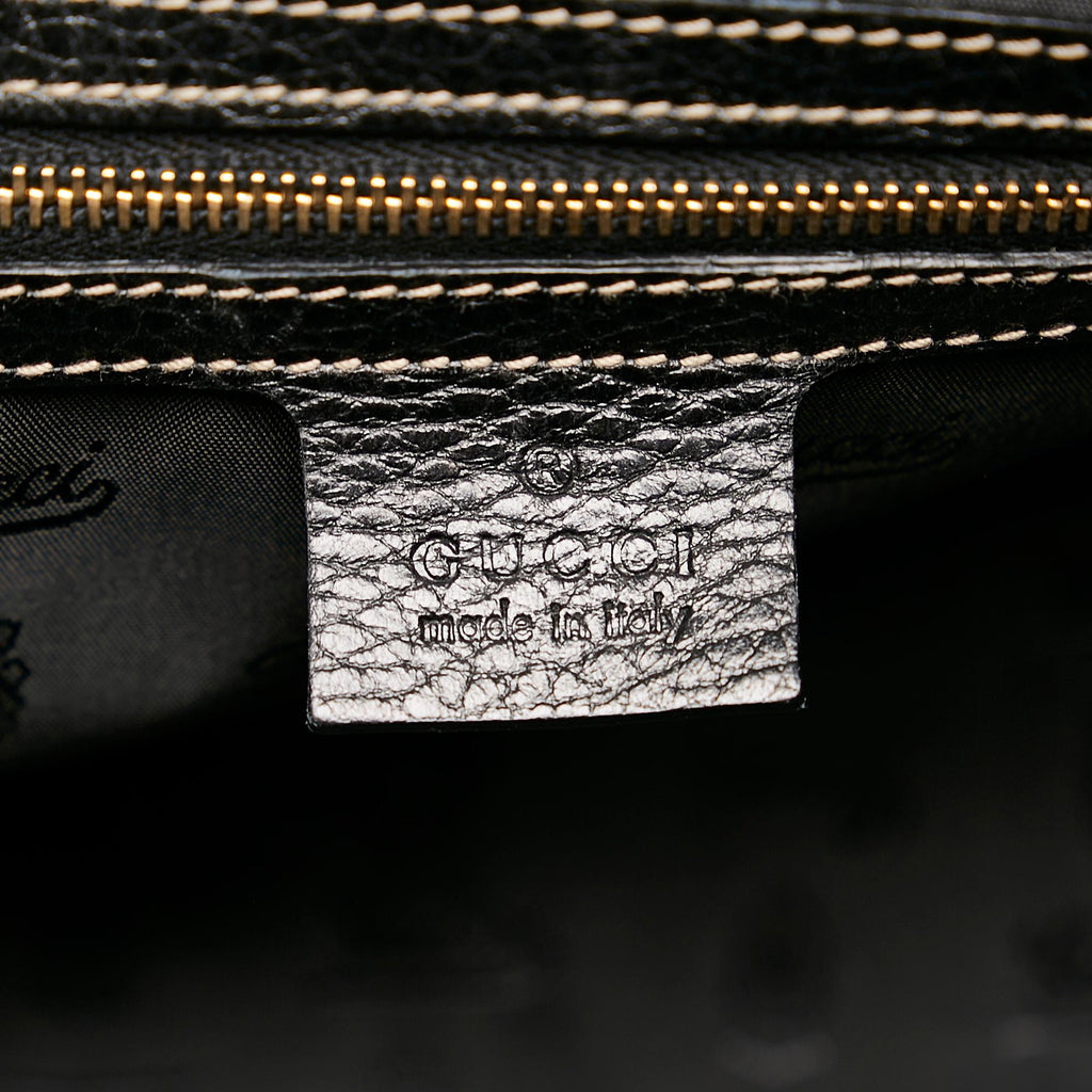 Gucci Aviatrix Leather Boston Bag (SHG-35967)