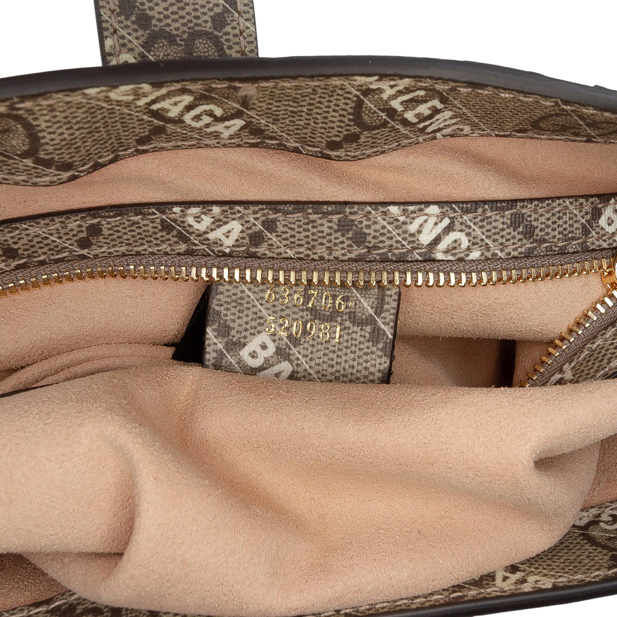 Gucci Balenciaga The Hacker Project Small GG Supreme Web Jackie 1961