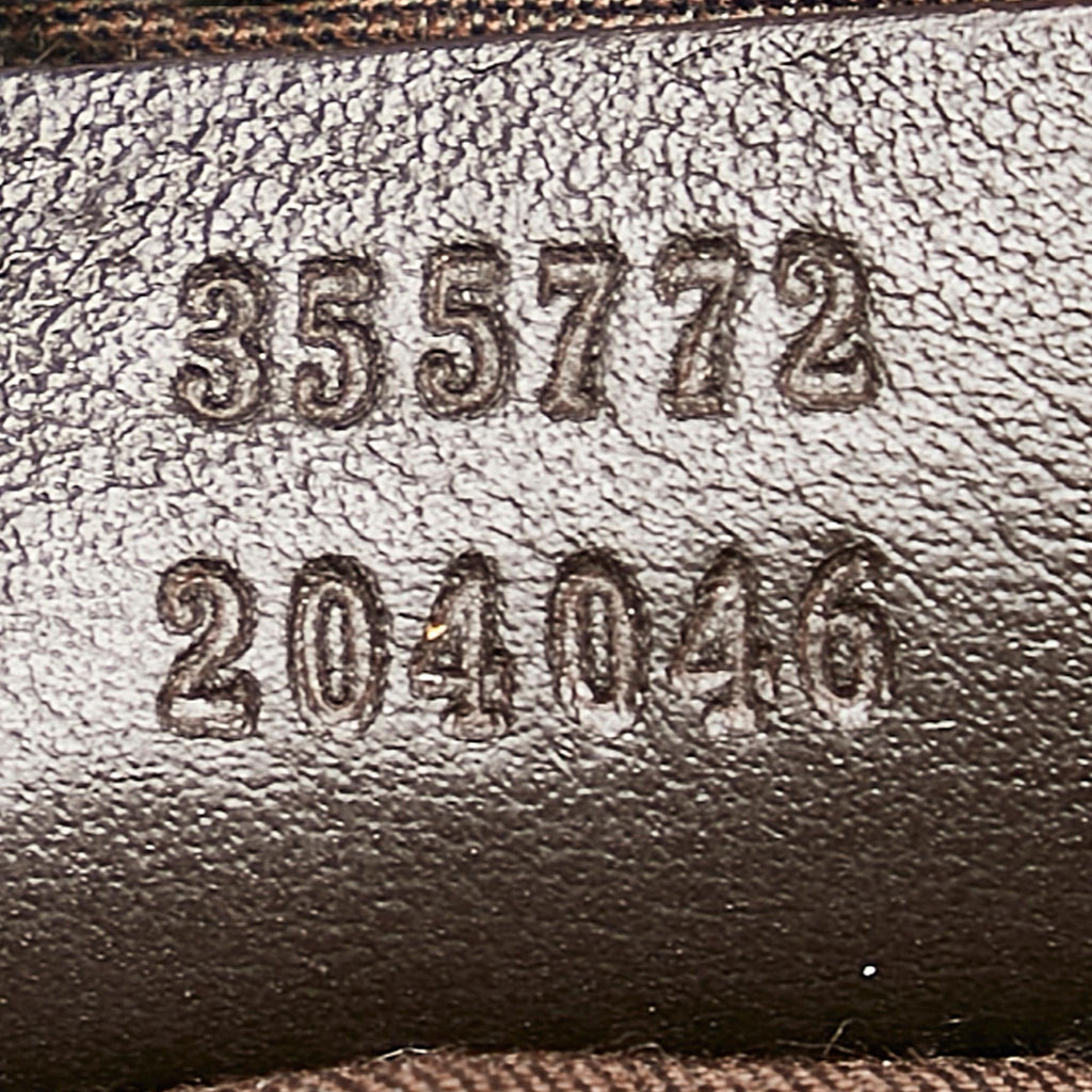 Gucci Bamboo Bar Guccissima Satchel (SHG-5c7shZ)