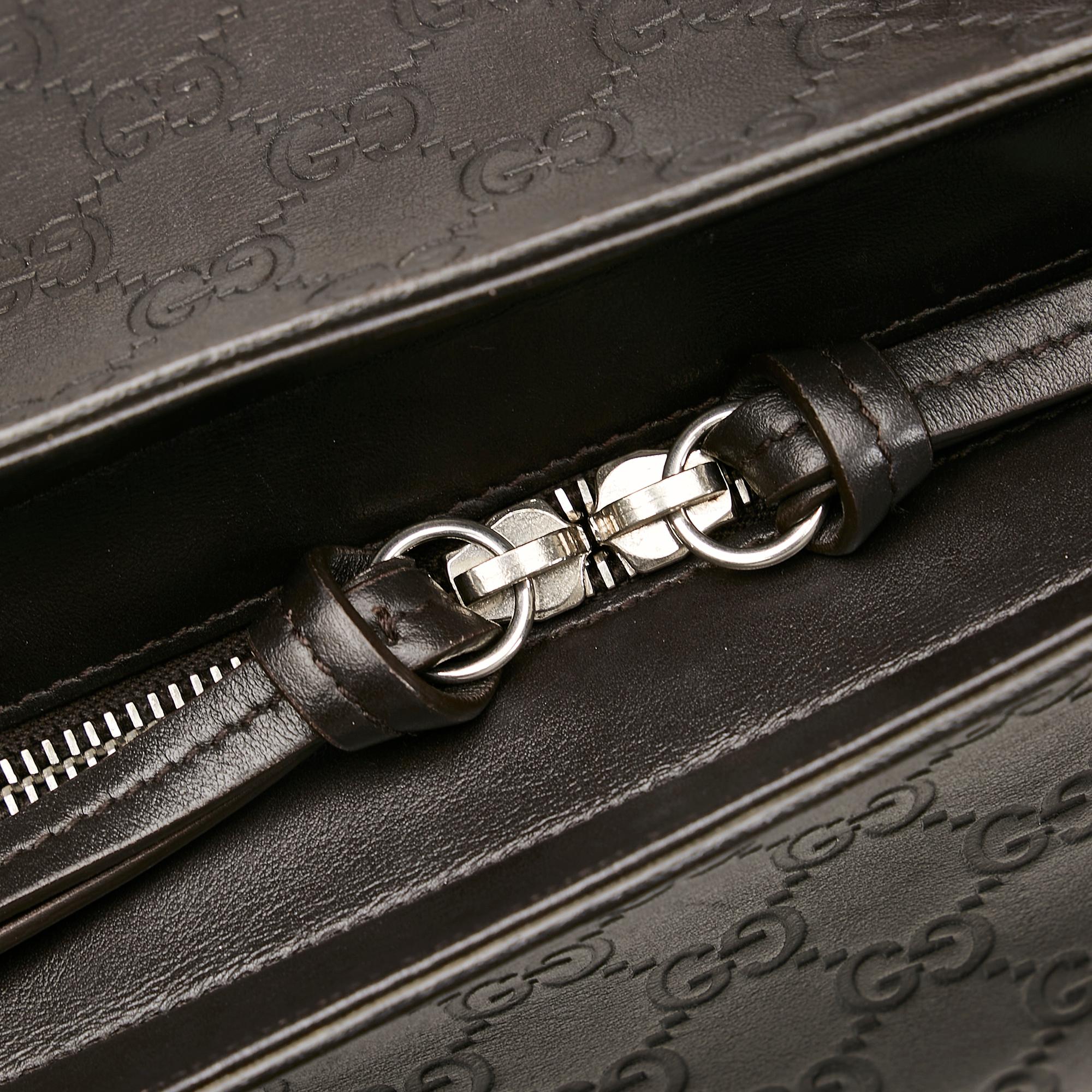 Gucci Bamboo Bar Guccissima Satchel (SHG-5c7shZ)