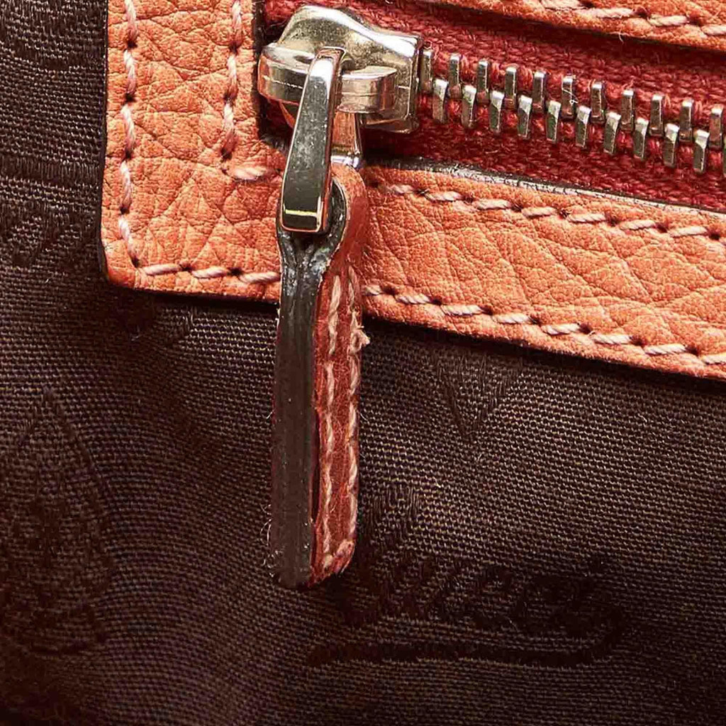 Gucci Bamboo Bar Leather Shoulder Bag (SHG-32182)