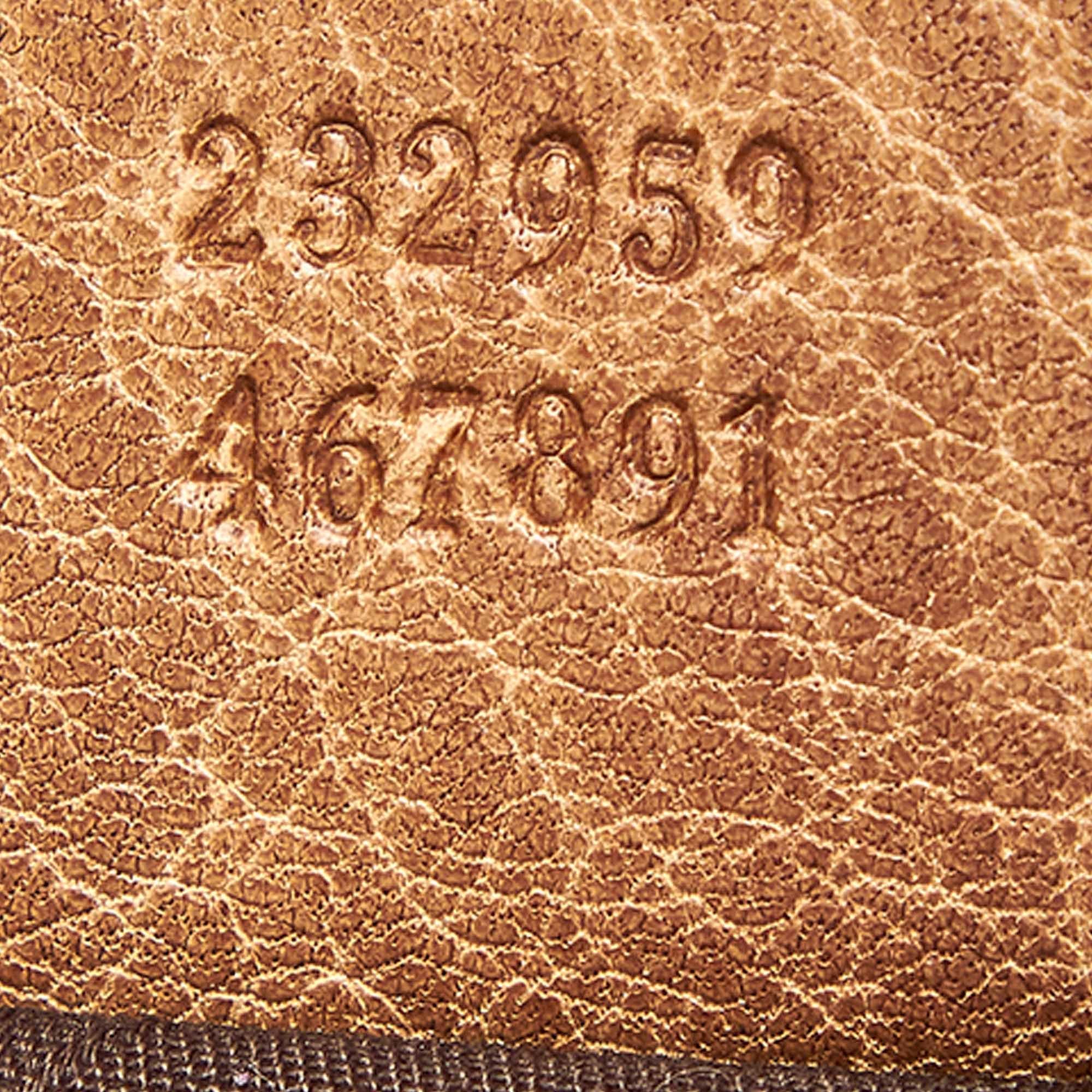 Gucci Bamboo Bar Leather Tote Bag (SHG-19551)