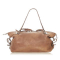 Gucci Bamboo Bar Leather Tote Bag (SHG-19551)