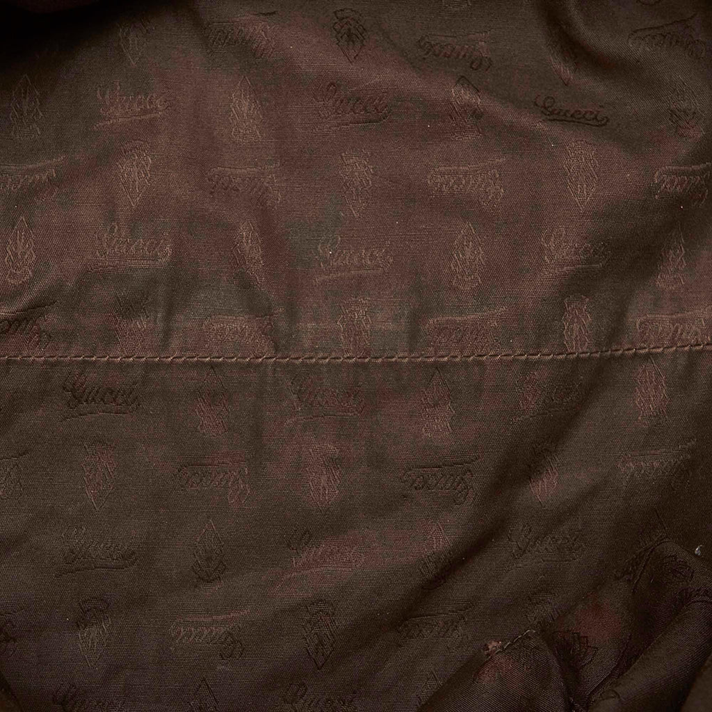 Gucci Bamboo Bar Leather Tote Bag (SHG-19551)