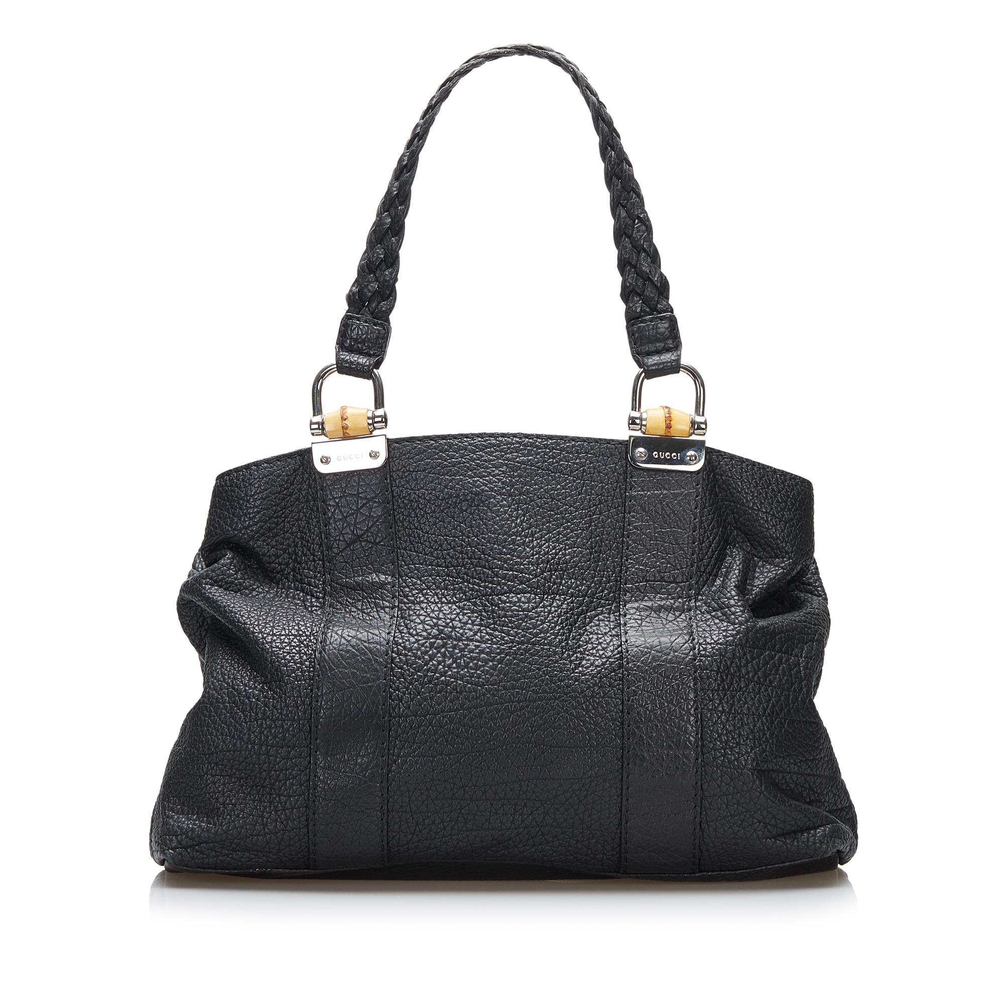 Gucci Bamboo Bar Tote Bag (SHG-7pUjvU)