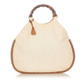Gucci Bamboo Canvas Handbag (SHG-20998)