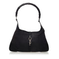 Gucci Bamboo Canvas Jackie Shoulder Bag (SHG-31465)