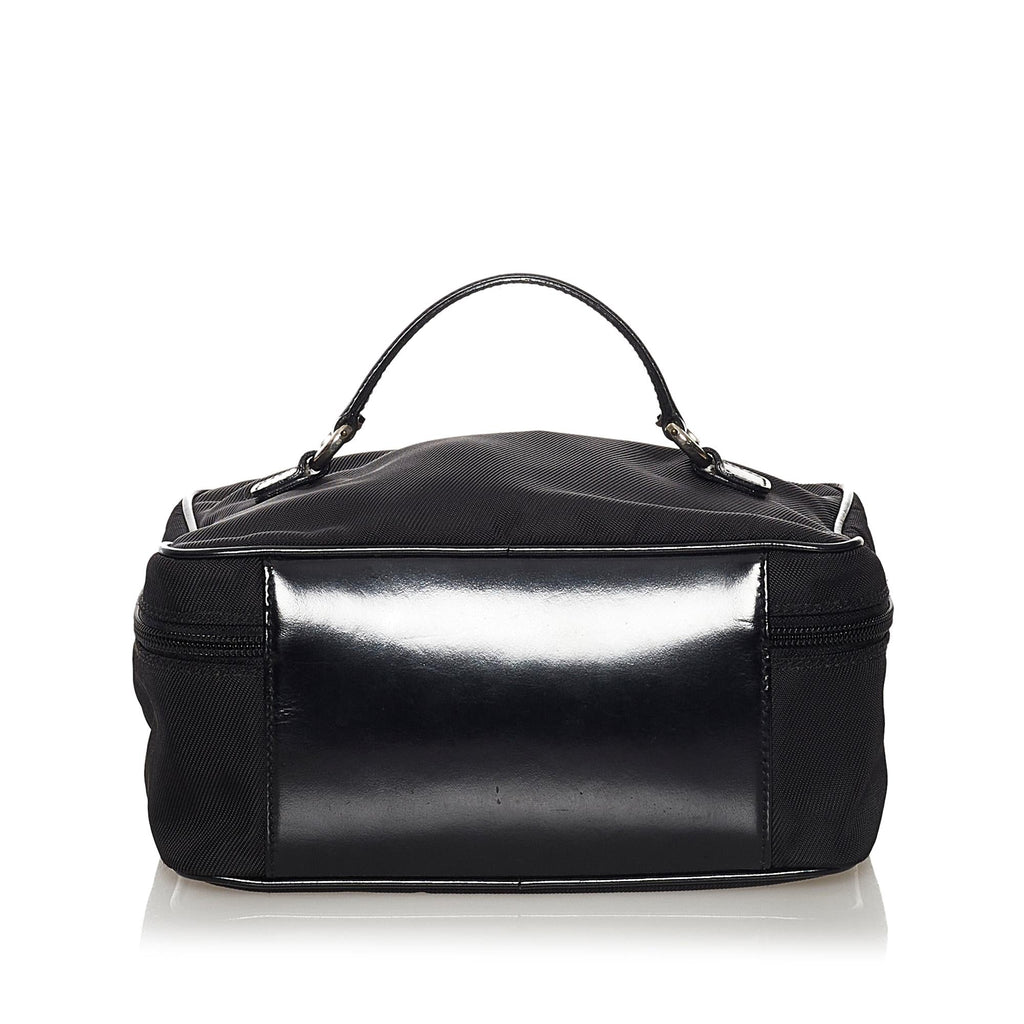 Gucci Bamboo Canvas Vanity Bag (SHG-34216)