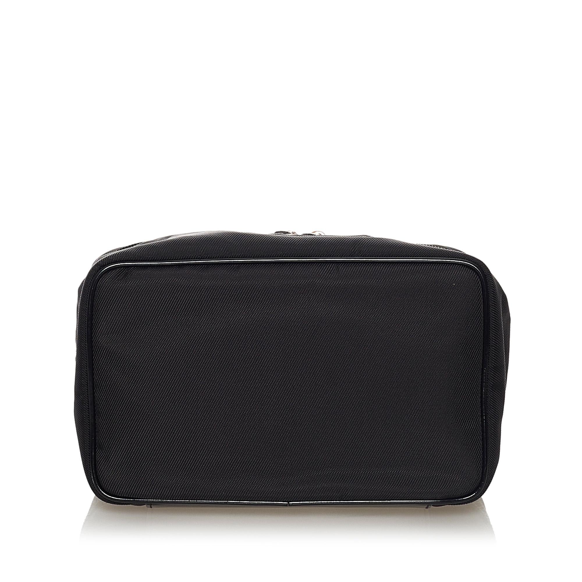 Gucci Bamboo Canvas Vanity Bag (SHG-34216)