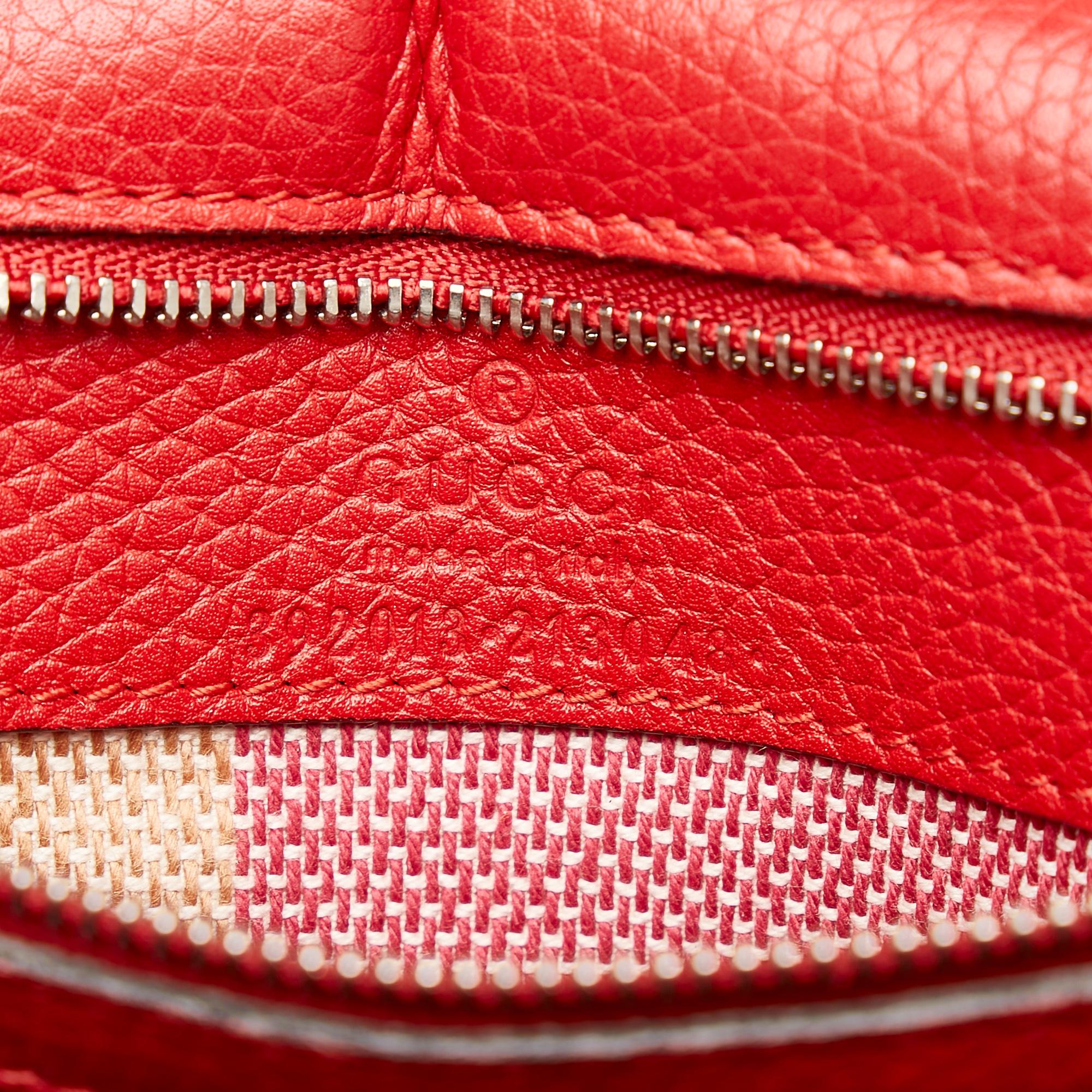 Gucci Bamboo Daily Leather Satchel (SHG-29539)