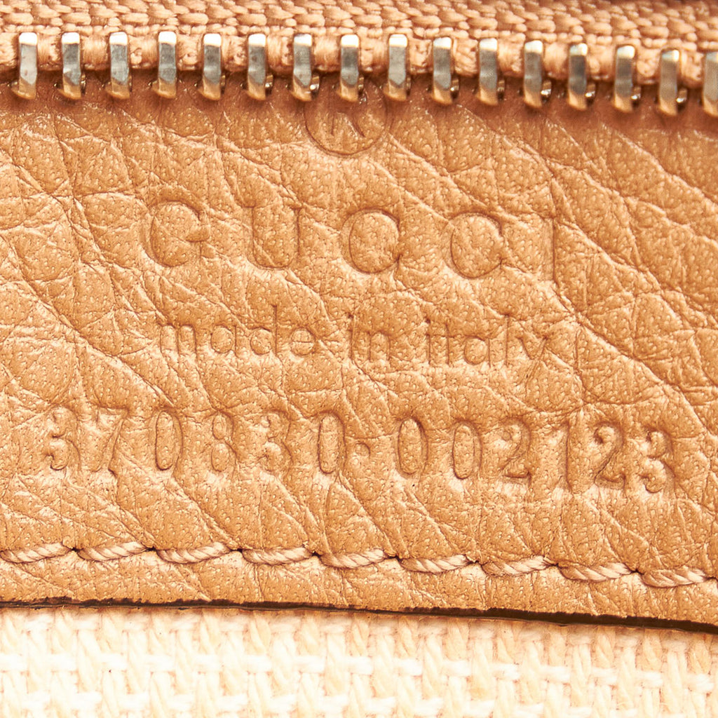 Gucci Bamboo Daily Leather Satchel (SHG-31854)