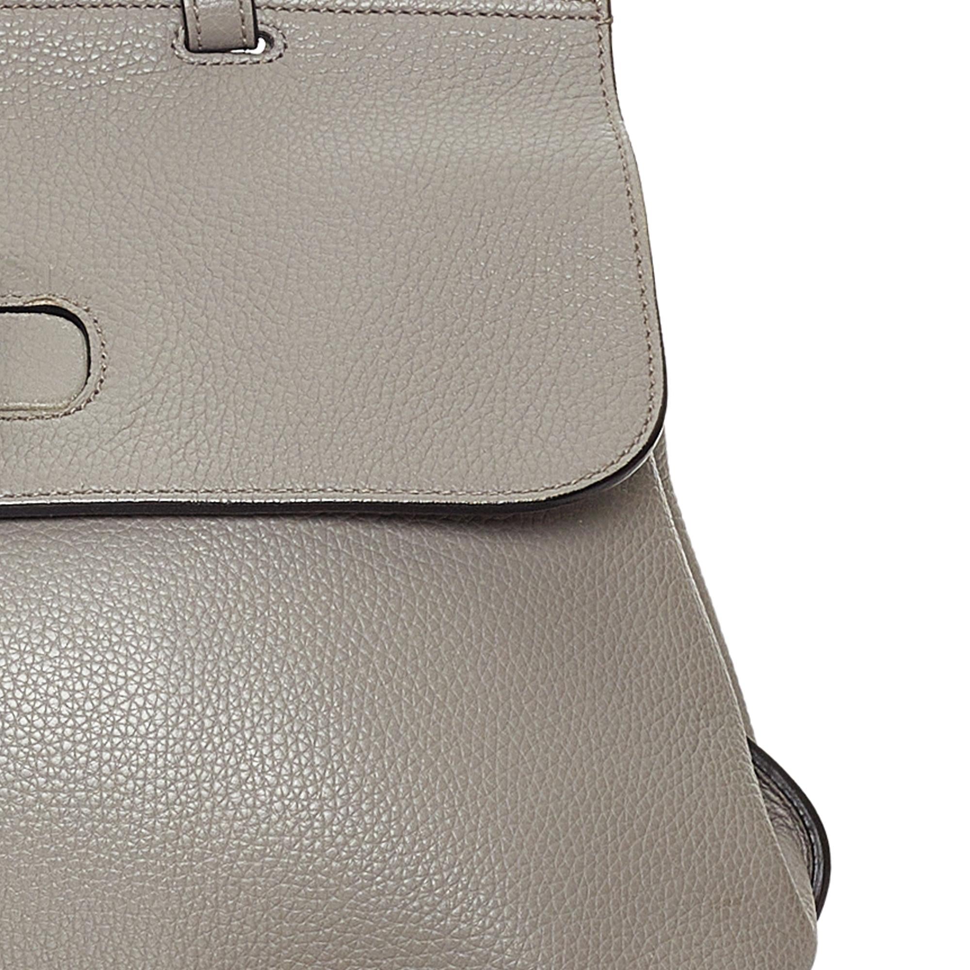 Gucci Bamboo Daily Leather Satchel (SHG-37212)
