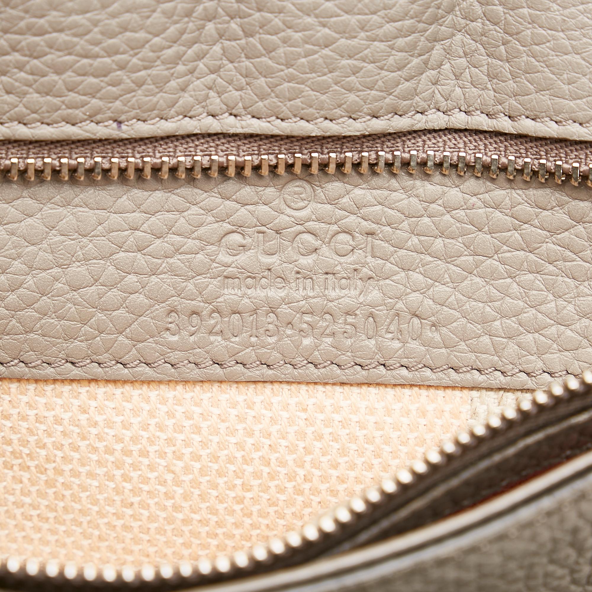 Gucci Bamboo Daily Leather Satchel (SHG-37212)